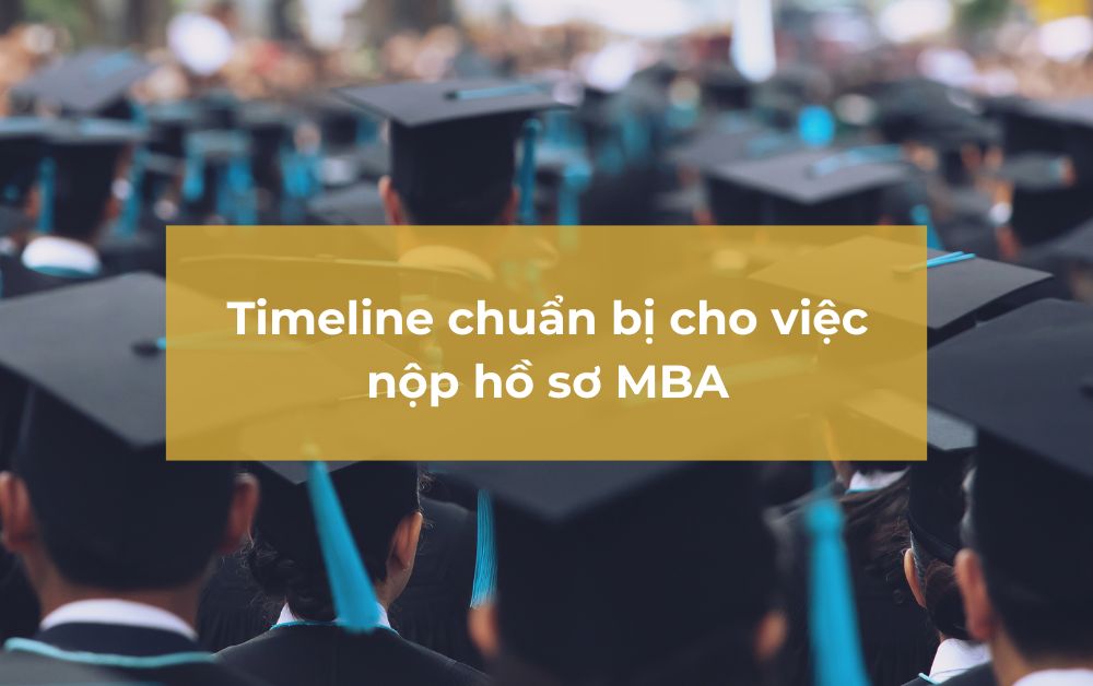 Timeline nộp hồ sơ MBA