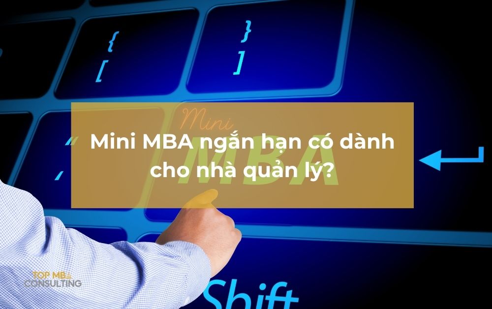 Chương trình học Mini MBA ngắn hạn có dành cho nhà quản lý?